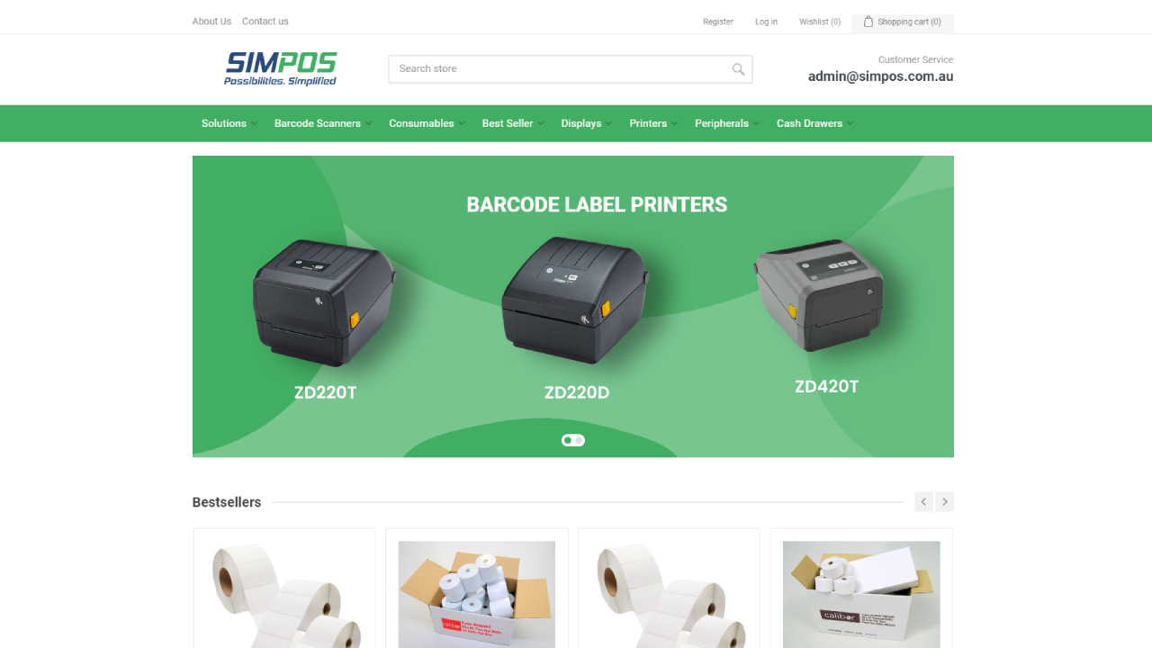 Simpos E-commerce image